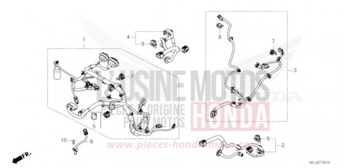 SUB HARNESS GL1800BDR de 2024